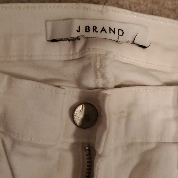 J brand white jeans with stretch, size 26 - Picture 2 of 5